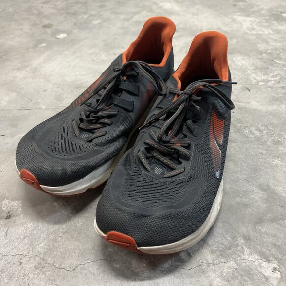 Altra Men's Provision 6 Running Hiking Shoes US Size 11.5 Black Orange *READ* - Picture 2 of 9